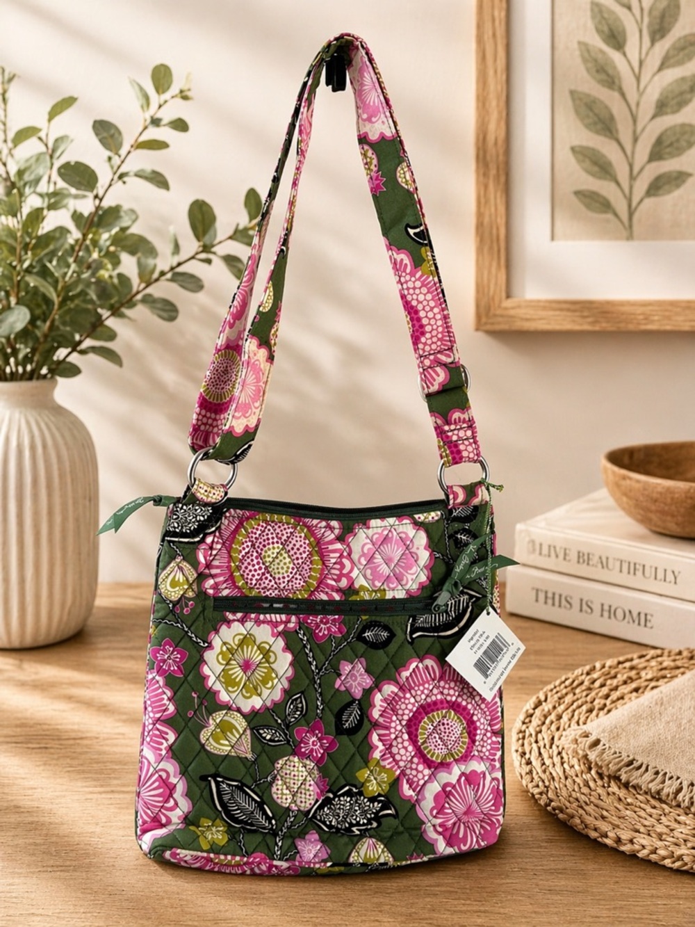 Vera Bradley Hipster Olivia Pink NWT